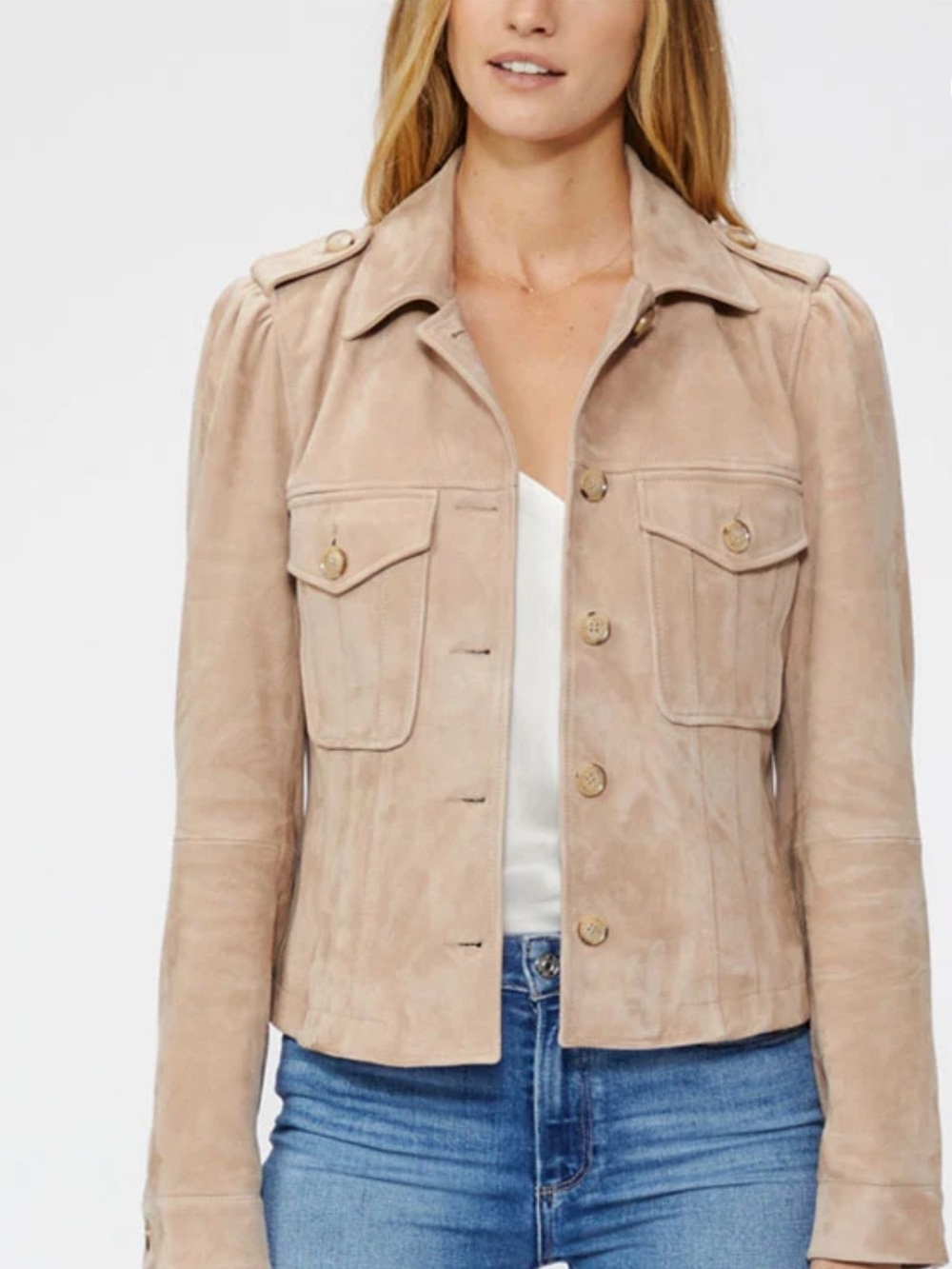Paige Suede Pacey Jacket